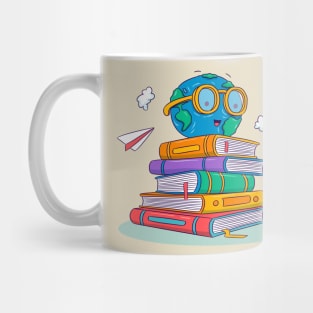 World Book Day Illustration Mug